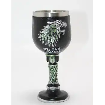 Game Of Thrones House K 3d Kabartmalı Çelik Kadeh Bardak Alk4379
