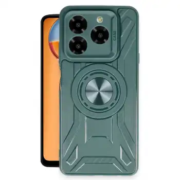 General Mobile Era 50 Kılıf Lincoln Silikon - Koyu Yeşil