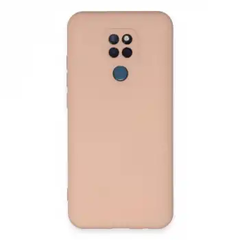 General Mobile Gm 20 Kılıf Nano İçi Kadife Silikon - Pudra
