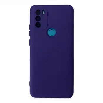 General Mobile Gm 21 Plus Kılıf Nano İçi Kadife Silikon - Mor