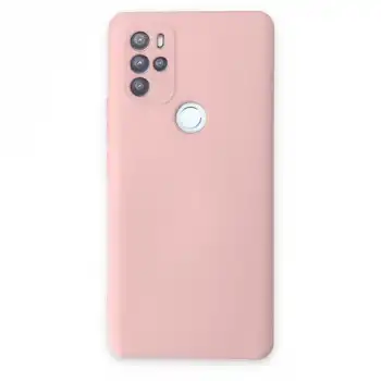 General Mobile Gm 21 Pro Kılıf Nano İçi Kadife Silikon - Pudra
