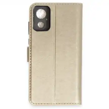 General Mobile Gm 23 Se Trend S Plus Kapaklı Kılıf - Gold