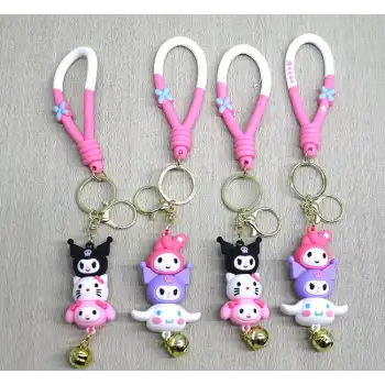 Hello Kitty Serisi Silikon Anahtarlık Alk4257