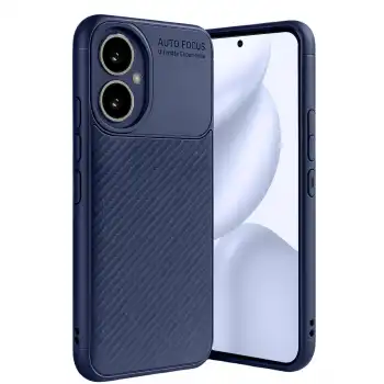 Honor 400 Kılıf Auto Focus Karbon Kapak - Lacivert