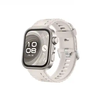 Huawei Fit 4 Nova Silikon Kordon (saat Değildir) - Bej