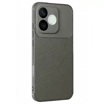 Huawei Honor 600 Lite Auto Focus Karbon Kapak - Gri