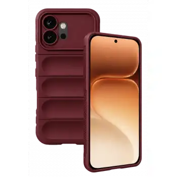Huawei Honor 600 Optimum Silikon - Bordo
