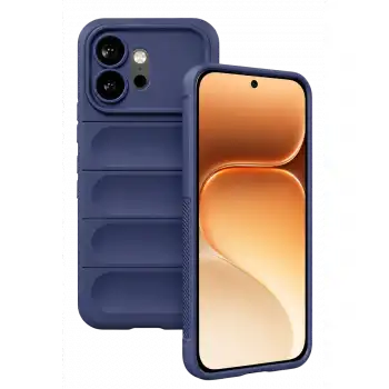 Huawei Honor 600 Optimum Silikon - Lacivert