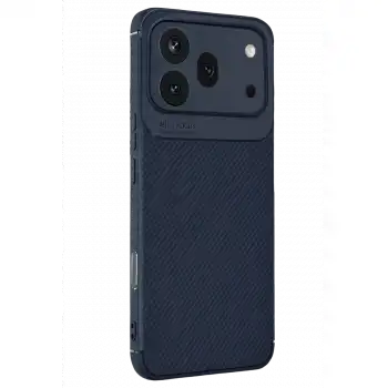 Huawei Honor 600 Pro Auto Focus Karbon Kapak - Lacivert