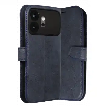 Huawei Honor 600 Trend S Plus Kapaklı Kılıf - Lacivert