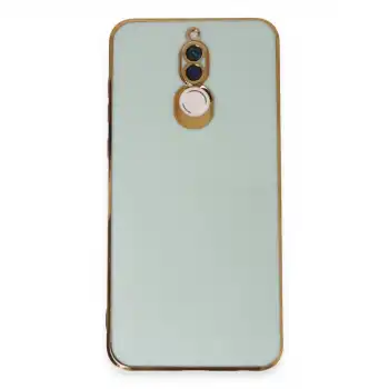 Huawei Mate 10 Lite Kılıf Volet Silikon - Açık Yeşil