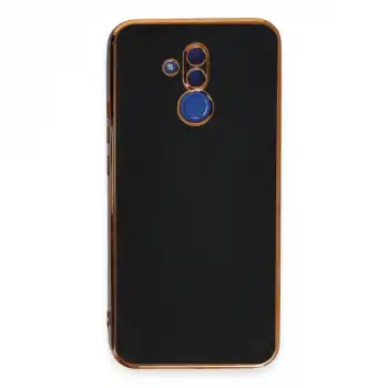 Huawei Mate 20 Lite Kılıf Volet Silikon - Siyah