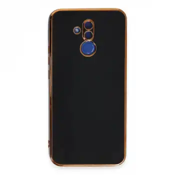 Huawei Mate 20 Lite Kılıf Volet Silikon - Siyah