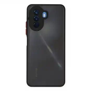 Huawei Nova Y70 Kılıf Montreal Silikon Kapak - Siyah