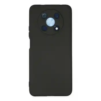 Huawei Nova Y90 Kılıf Nano İçi Kadife Silikon - Siyah