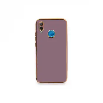 Huawei P20 Lite Kılıf Volet Silikon - Mor