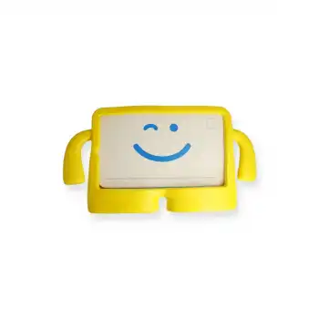 İpad 10.2 (7.nesil) Kılıf Karakter Tablet Silikon - Sarı