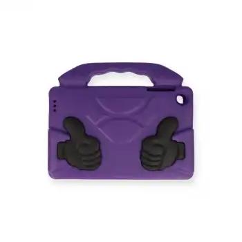 İpad 2022 10.9 (10.nesil) Kılıf Like Stantlı Tablet Silikon - Mor