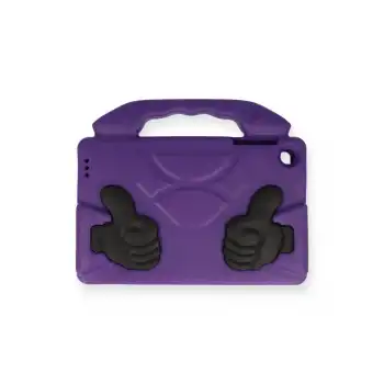 İpad 4 9.7 Kılıf Like Stantlı Tablet Silikon - Mor