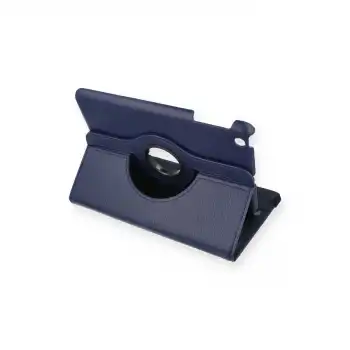 İpad Mini 1 Kılıf 360 Tablet Deri Kılıf - Lacivert