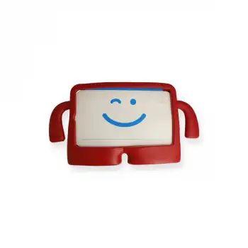 İpad Mini 5 Kılıf Karakter Tablet Silikon - Kırmızı