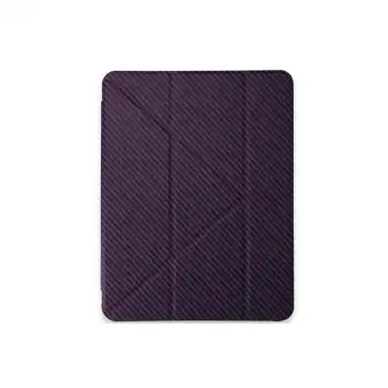 İpad Pro 11 (2024) Kılıf Color Karbon Tablet Kılıfı - Derin Mor