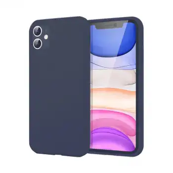 İphone 11 Kılıf First Silikon - Lacivert