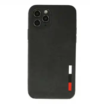 İphone 11 Pro Kılıf Loop Deri Silikon - Siyah