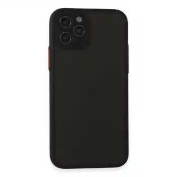 İphone 11 Pro Kılıf Montreal Silikon Kapak - Siyah