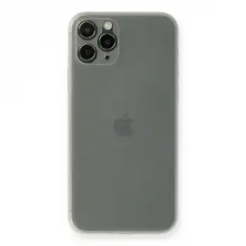 İphone 11 Pro Kılıf Pp Ultra İnce Kapak - Beyaz