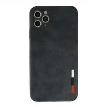 İphone 11 Pro Max Kılıf Loop Deri Silikon - Lacivert