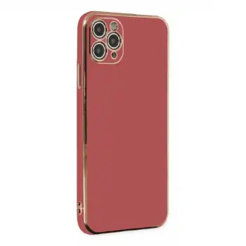 İphone 11 Pro Max Kılıf Volet Silikon - Kırmızı