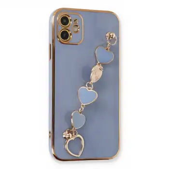 İphone 12 Kılıf Esila Silikon - Gri