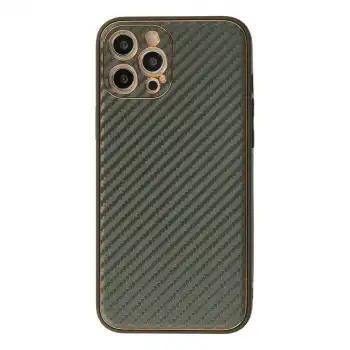 İphone 12 Pro Kılıf Coco Karbon Silikon - Füme