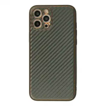 İphone 12 Pro Kılıf Coco Karbon Silikon - Füme