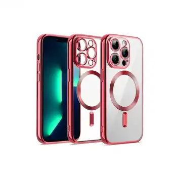 İphone 12 Pro Kılıf Kross Magneticsafe Kapak - Kırmızı