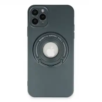 İphone 12 Pro Kılıf Lukka Magneticsafe Kapak - Koyu Yeşil