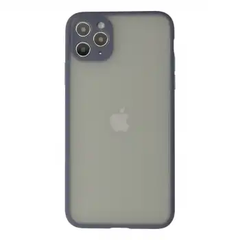 İphone 12 Pro Kılıf Montreal Silikon Kapak - Gri