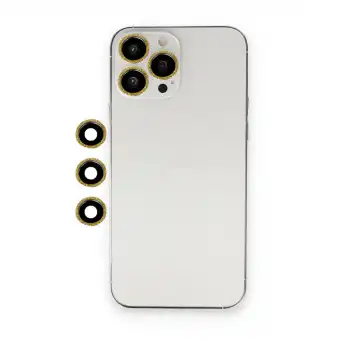 İphone 12 Pro Shine Kamera Lens - Gold