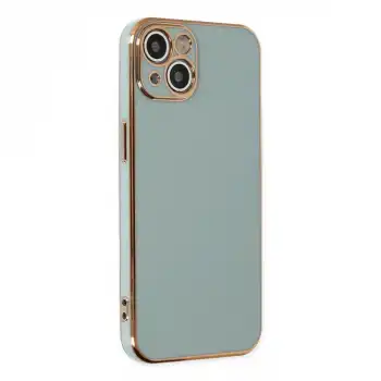 İphone 13 Kılıf Volet Silikon - Açık Yeşil