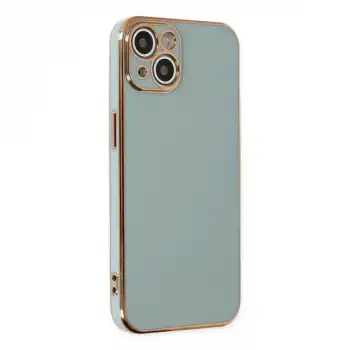 İphone 13 Kılıf Volet Silikon - Açık Yeşil
