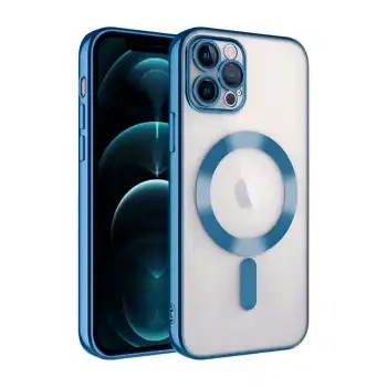 İphone 13 Pro Kılıf Kross Magneticsafe Kapak - Sierra Blue