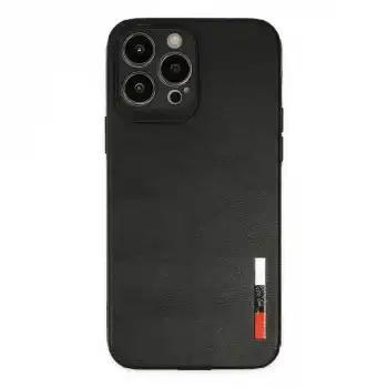 İphone 13 Pro Kılıf Loop Deri Silikon - Siyah