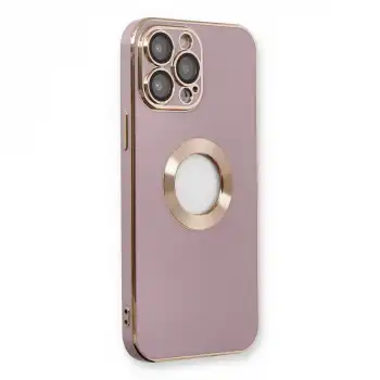 İphone 13 Pro Kılıf Store Silikon - Mor