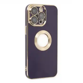 İphone 13 Pro Max Kılıf Store Silikon - Derin Mor