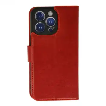 İphone 13 Pro Max Kılıf Trend S Plus Kapaklı Kılıf - Kırmızı