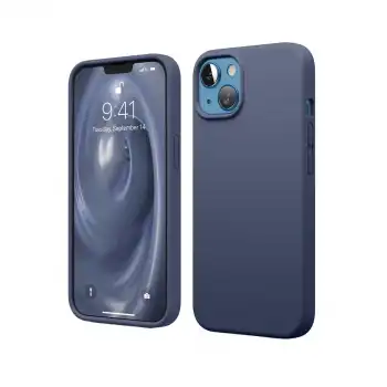 İphone 14 Kılıf First Silikon - Lacivert