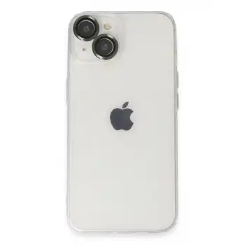 İphone 14 Kılıf Luko Lens Silikon - Yeşil