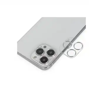 İphone 14 Pro Max Band Metal Kamera Lens - Gümüş