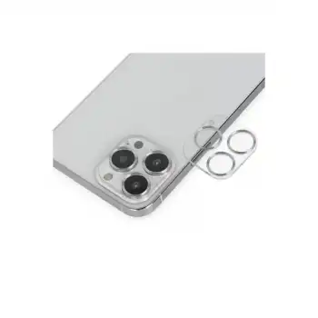 İphone 14 Pro Max Band Metal Kamera Lens - Gümüş